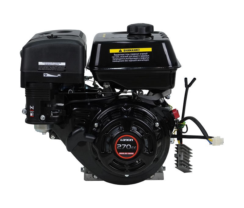 Двигатель Loncin G270F (A type) D25 5А — A type