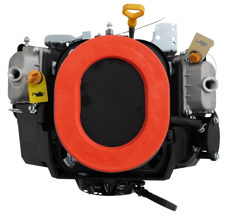 вид сбоку — Двигатель Loncin LC2V80FD (H type) V-образн,764 см3, D25 мм, 20А руч. и эл.запуск (без глушителя) Двигатель Loncin LC2V80FD (H type) V-образн,764 см3, D25 мм, 20А руч. и эл.запуск (без глушителя) — вид сбоку — фото ...