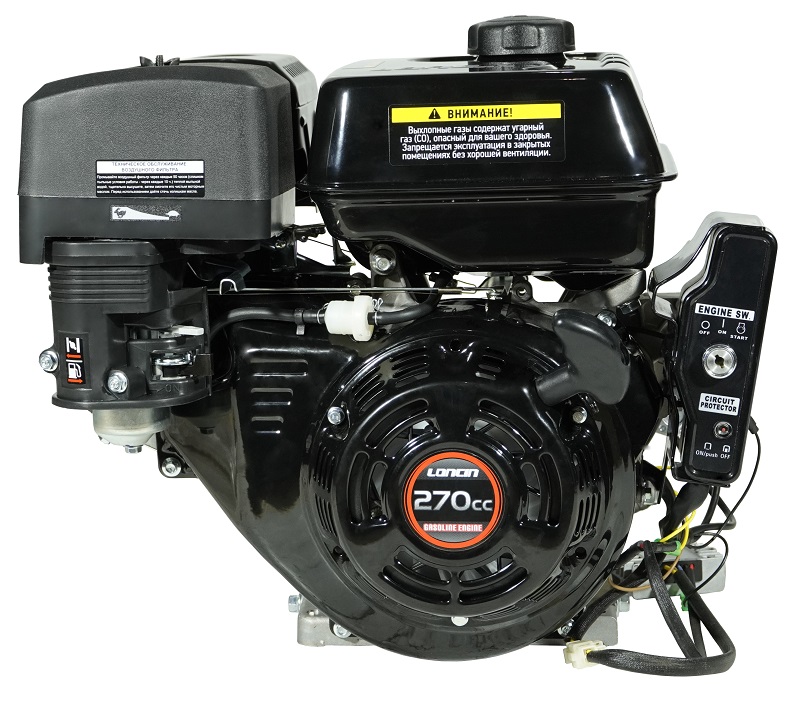 Двигатель Loncin G270FD (A type) D25 5А — A type