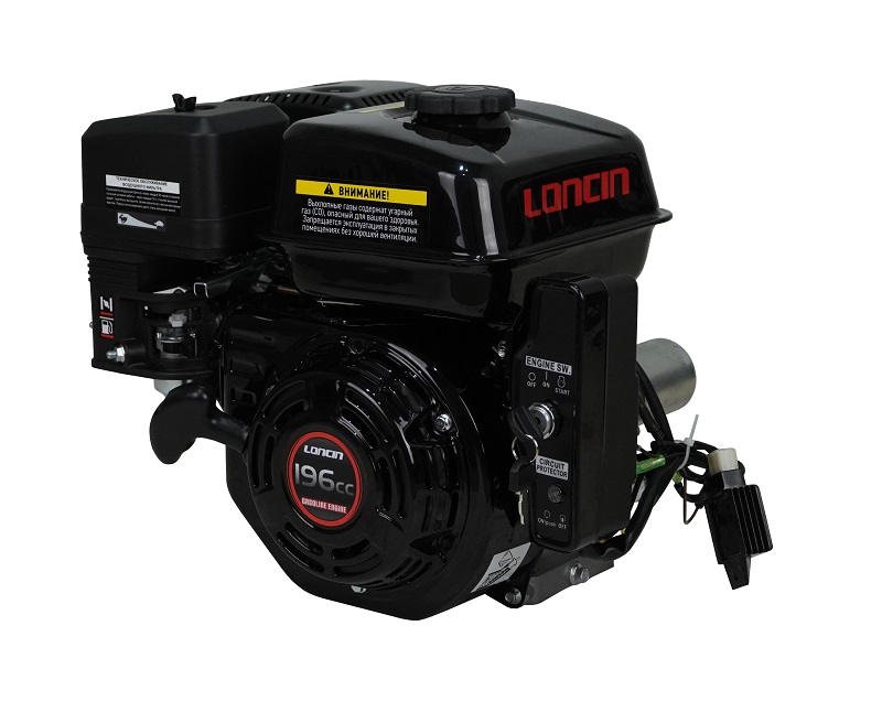 вид сбоку — Двигатель Loncin G200FD (A type) D20 5A Двигатель Loncin G200FD (A type) D20 5A — вид сбоку — фото 3 из 4
