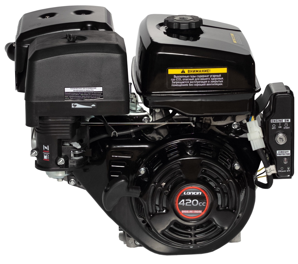 Двигатель Loncin G420FD (A type) D25 18A — 60