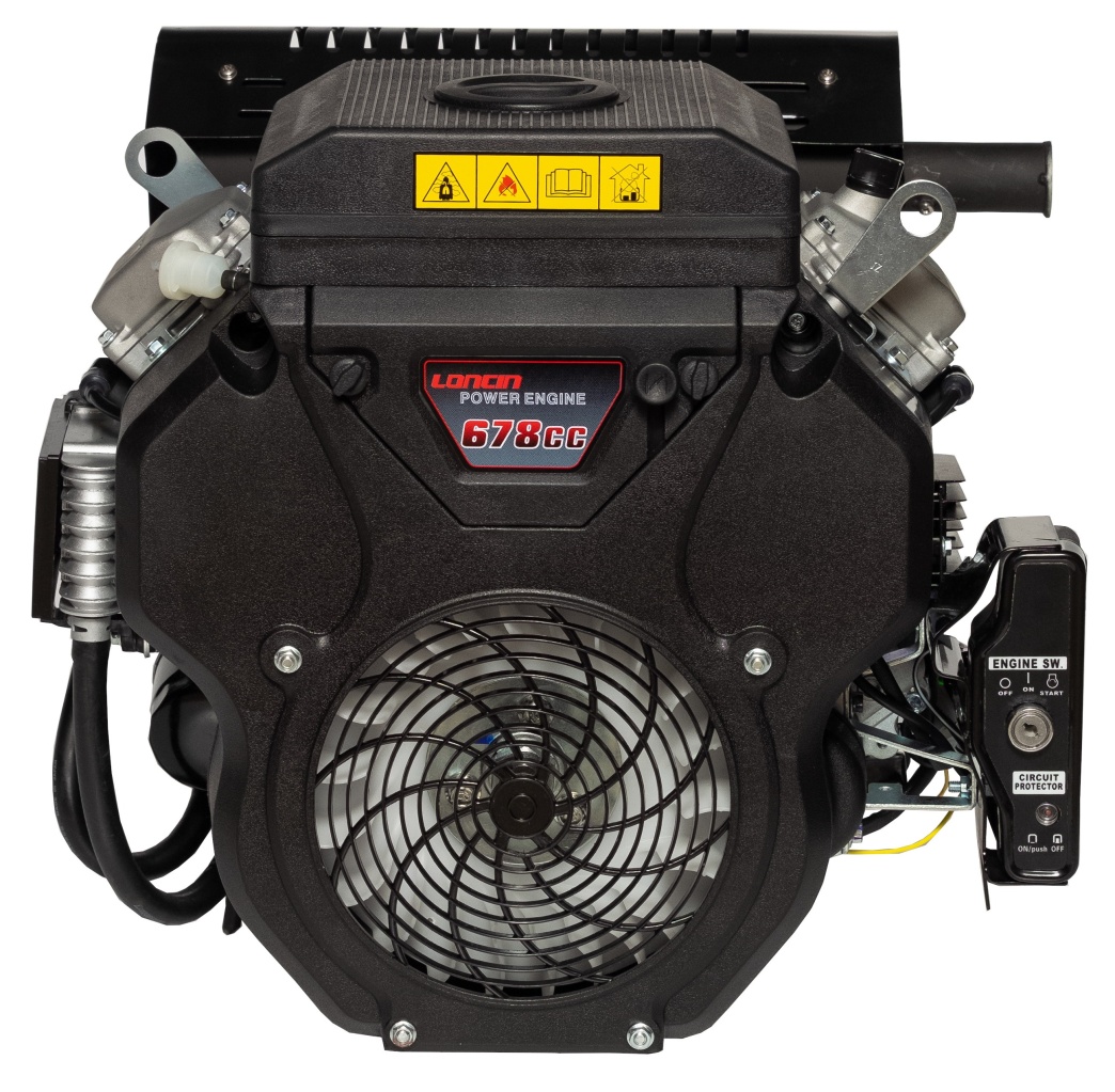 Двигатель Loncin LC2V78FD-2 (A type) D25.4 20А электрозапуск — 50