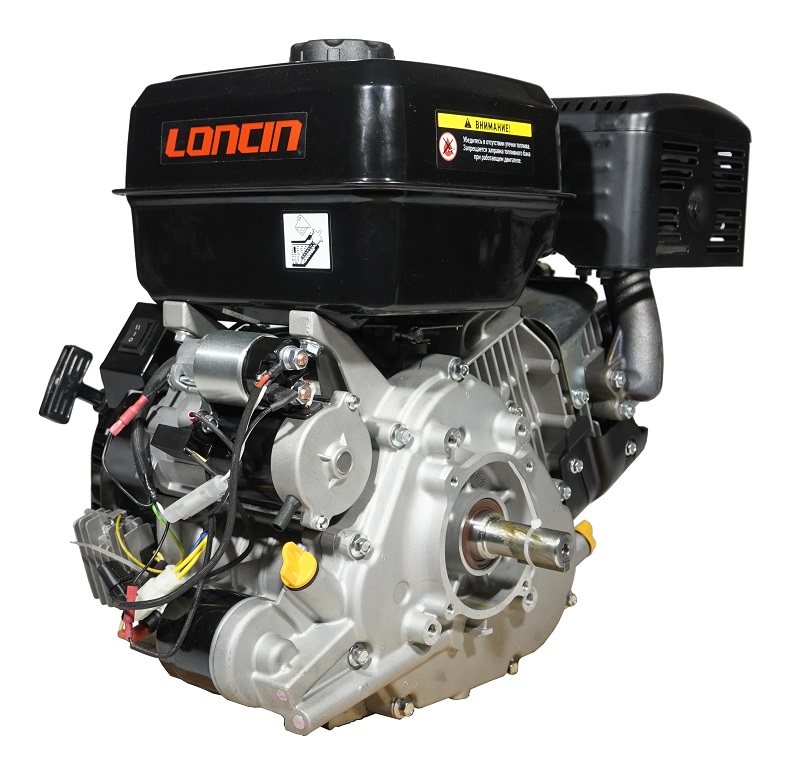 вид сзади — Двигатель Loncin LC196FD (D type) D25 20A Двигатель Loncin LC196FD (D type) D25 20A — вид сзади — фото 4 из 4