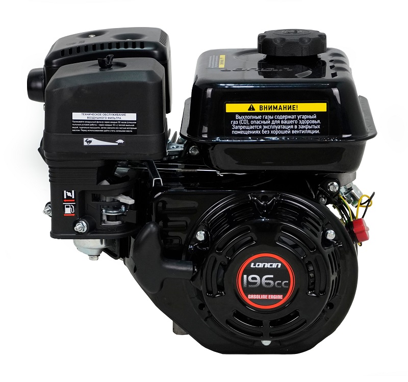 Двигатель Loncin G200F-B D20 (U type) — 48,9