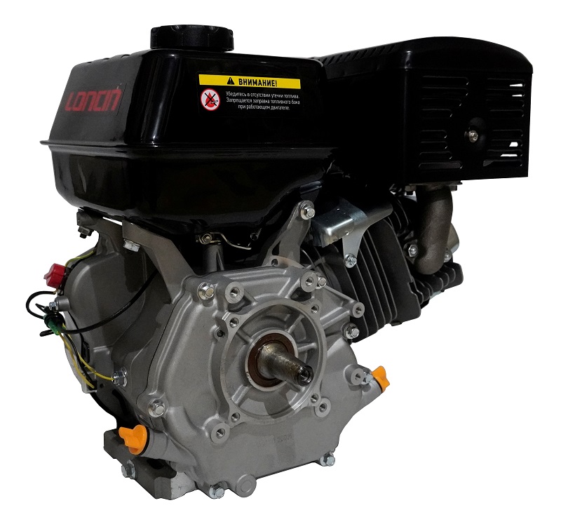 вид спереди — Двигатель Loncin G420F (B type) конусный вал 45.5мм Двигатель Loncin G420F (B type) конусный вал 45.5мм — вид спереди — фото 2 из 4