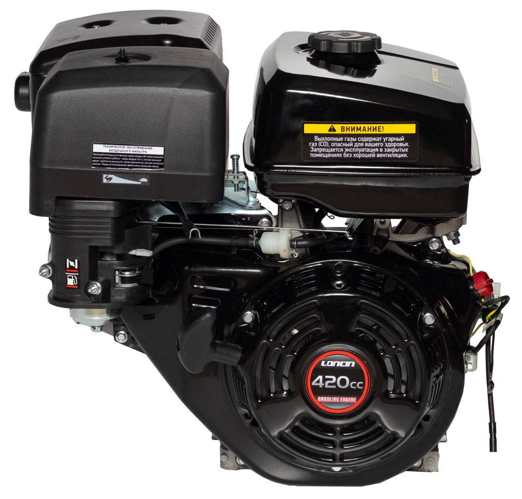 Двигатель Loncin G420F (A type) D25 — A type
