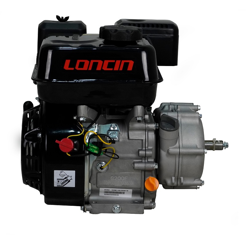 вид сбоку — Двигатель Loncin G200F-B D20 (U type) Двигатель Loncin G200F-B D20 (U type) — вид сбоку — фото 3 из 4