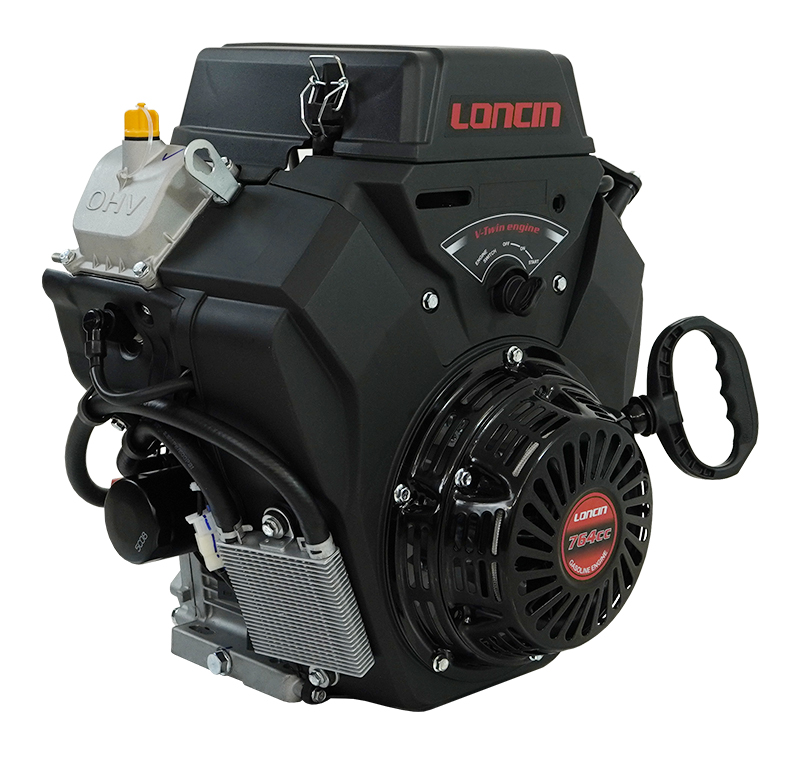 вид спереди — Двигатель Loncin LC2V80FD (H type) V-образн,764 см3, D25 мм, 20А руч. и эл.запуск (б/глуш)(трос.упр) Двигатель Loncin LC2V80FD (H type) V-образн,764 см3, D25 мм, 20А руч. и эл.запуск (б/глуш)(трос.упр) — вид спереди — ...