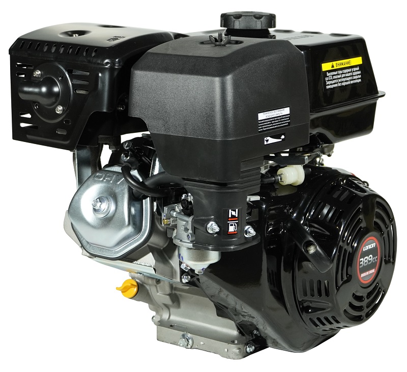 вид сбоку — Двигатель Loncin G390F (I type) D25.4 Двигатель Loncin G390F (I type) D25.4 — вид сбоку — фото 3 из 4