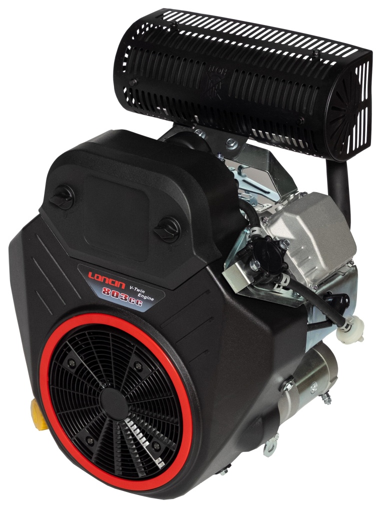 вид спереди — Двигатель Loncin LC2P82F (A type) D25.4 15А Двигатель Loncin LC2P82F (A type) D25.4 15А — вид спереди — фото 2 из 3